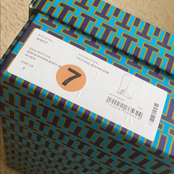 Tory Burch Sofia riding boot size 7 - Picture 9 of 9